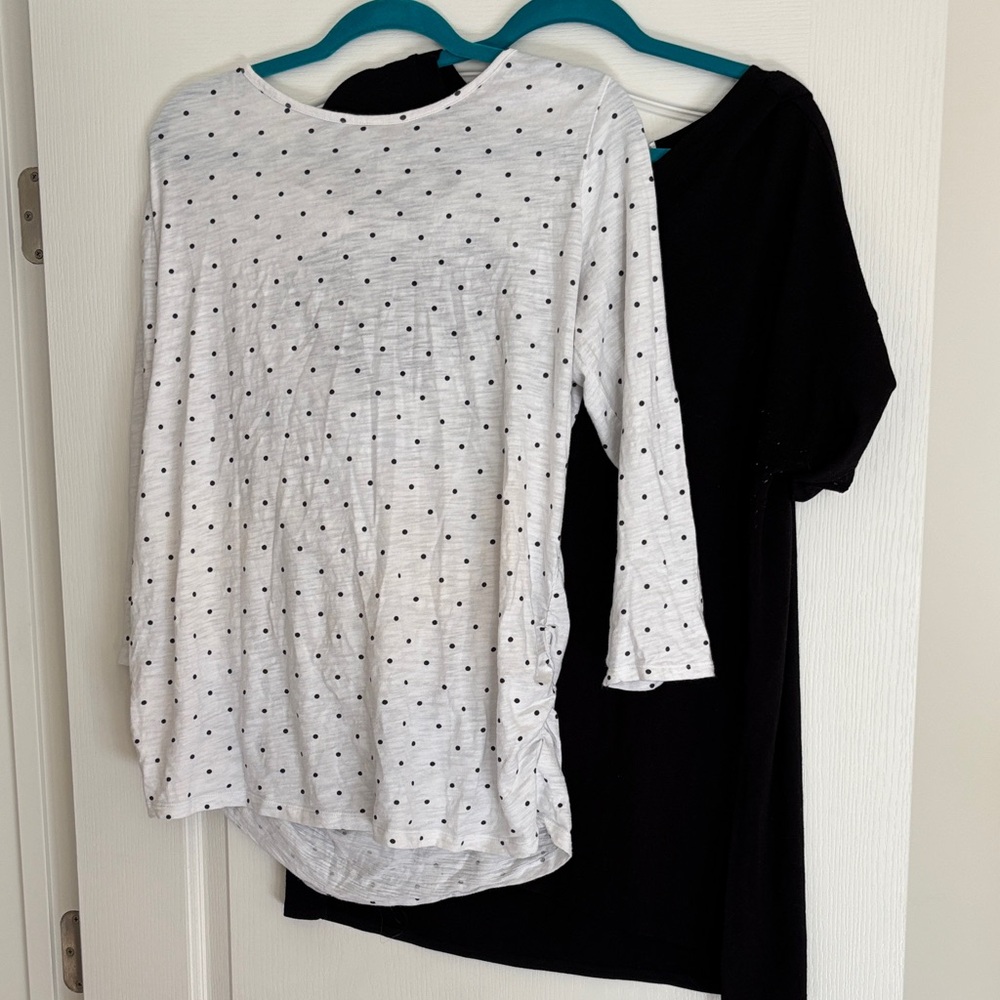 Bundle of Two Maternity XL Tops
